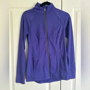 Under Armour Purple Activewear  Jacket